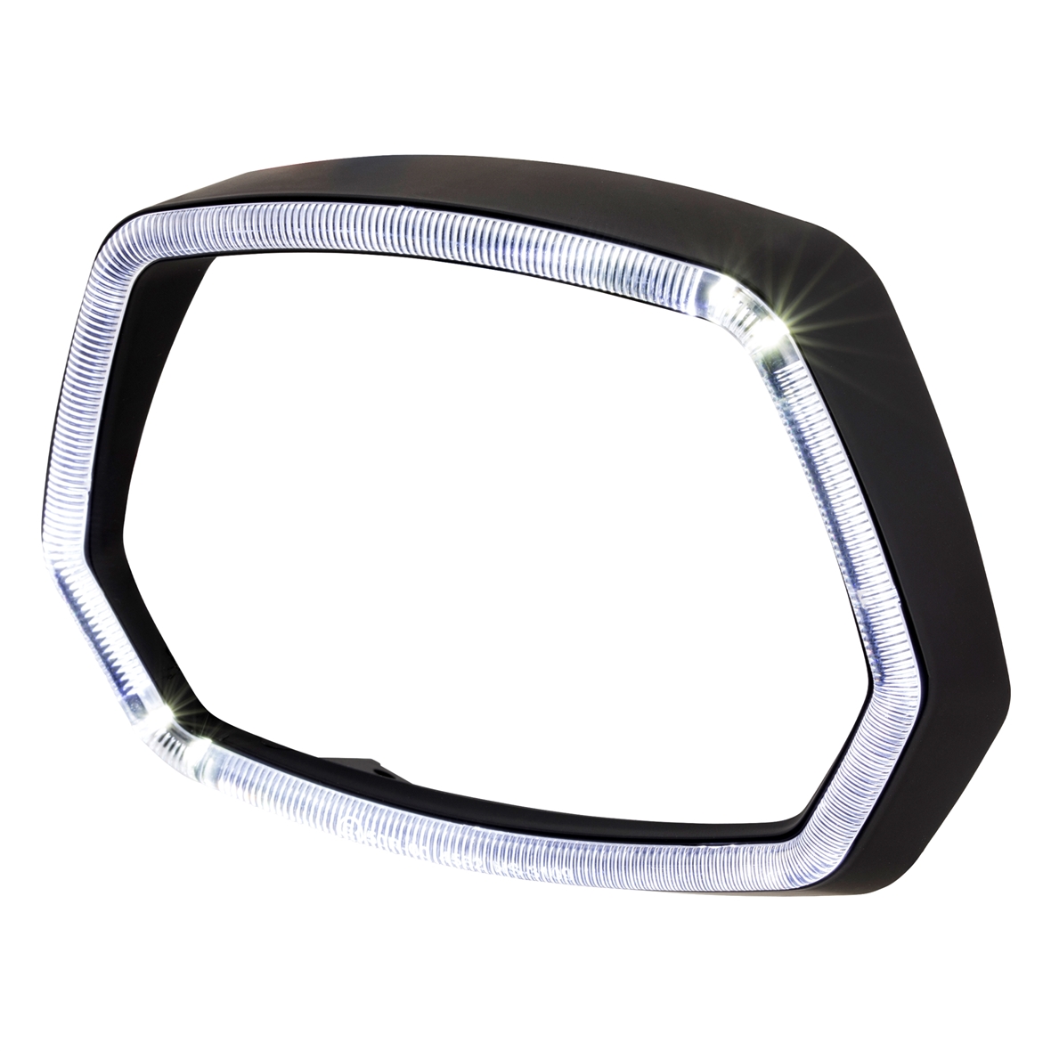 Anillo de luz LED negro mate para Vespa Sprint 125/150cc 4T ('13-'18)