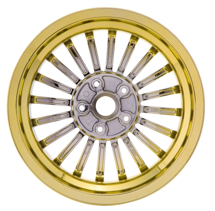 Llanta delantera/trasera para Vespa GTS/GTS Super/GTV/GT 60/GT/GT L 125-300cc, oro