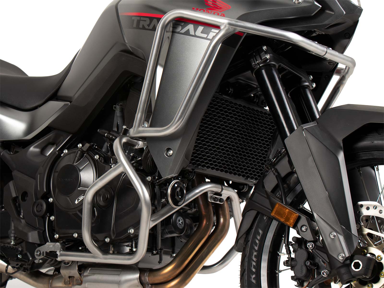 Protector de motor plateado para Honda XL 750 Transalp (25- ) Hepco & Becker