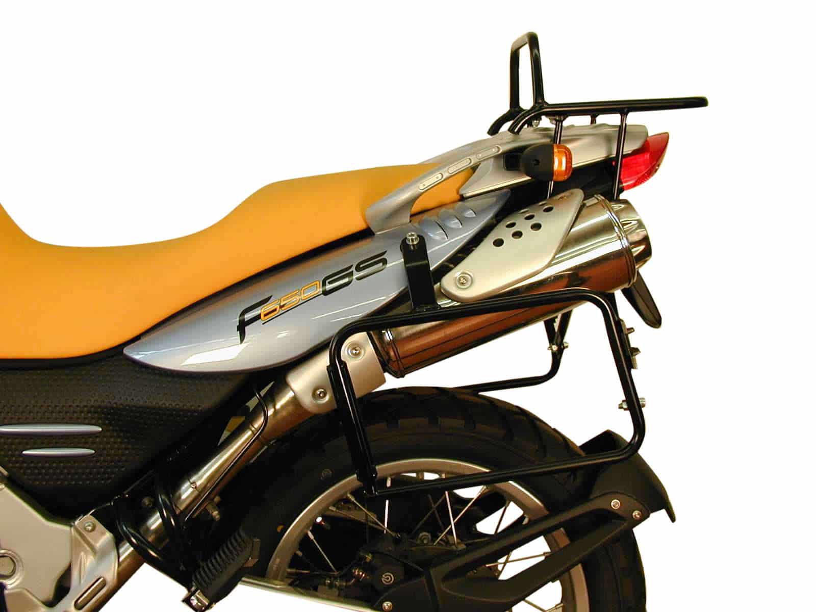Portamaletas lateral plata para BMW F 650 GS Dakar (00-03)/F 650 GS (01-03)/G 650 GS (09-16)
