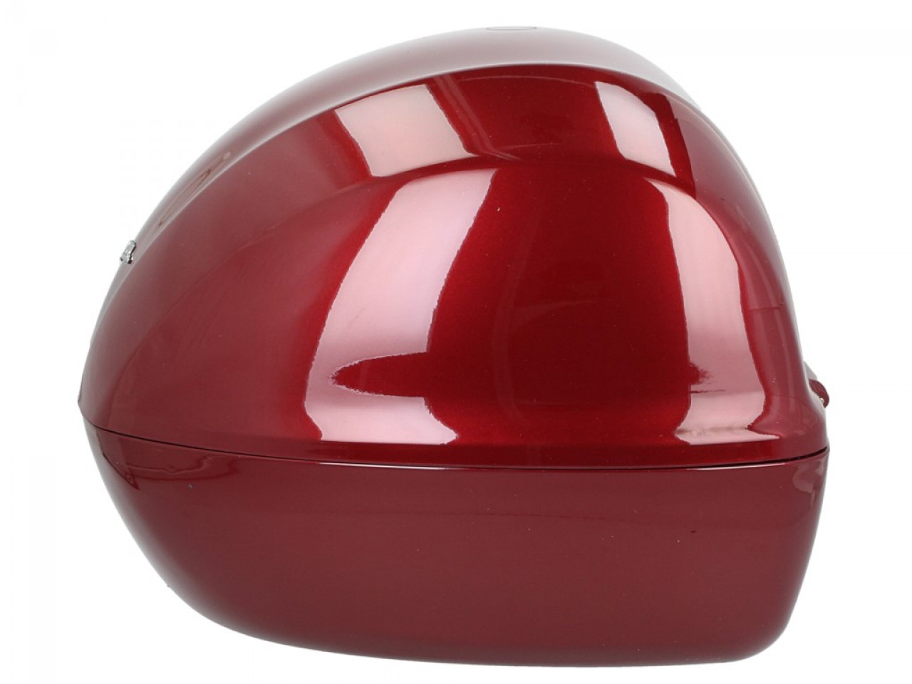 Baúl trasero para Vespa de 32 l, rojo brillante, modelo 880/A, sin respaldo