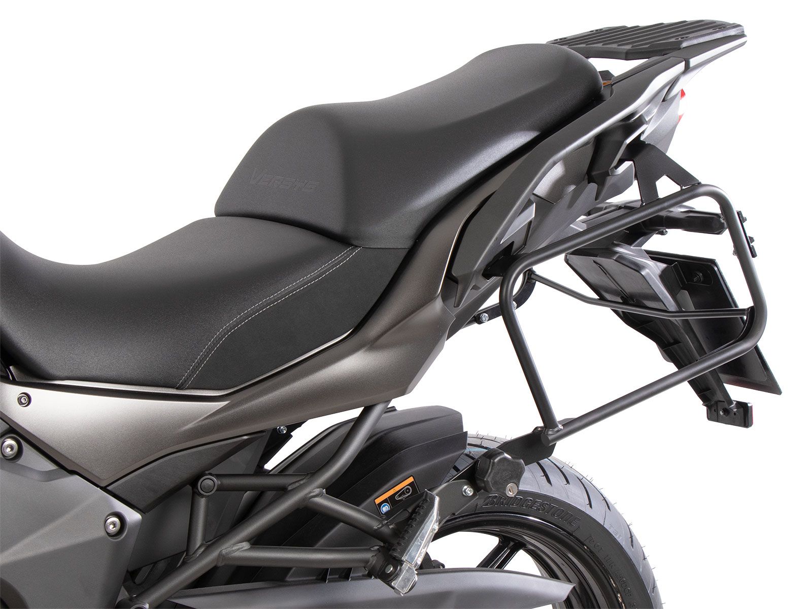 Portamaletas lateral Lock-it extraíble negro para Kawasaki Versys 1100 /SE (25-) Original Hepco & Becker