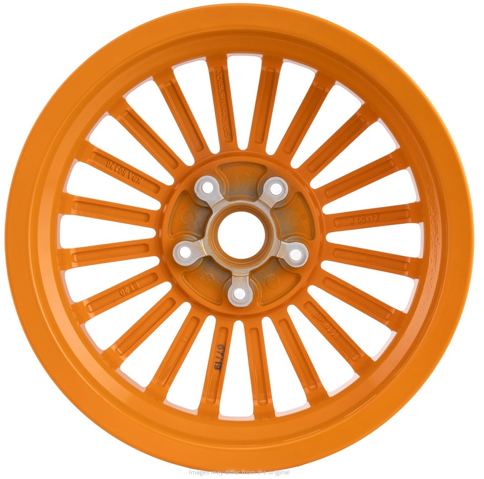 Llanta delantera/trasera para Vespa GTS/GTS Super/GTV/GT 60/GT/GT L 125-300cc, naranja