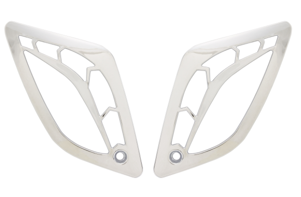 Rejilla indicadora derecha e izquierda, trasera para Vespa GTS/GTS Super/GTV/GT 60/GT/GT L, cromada