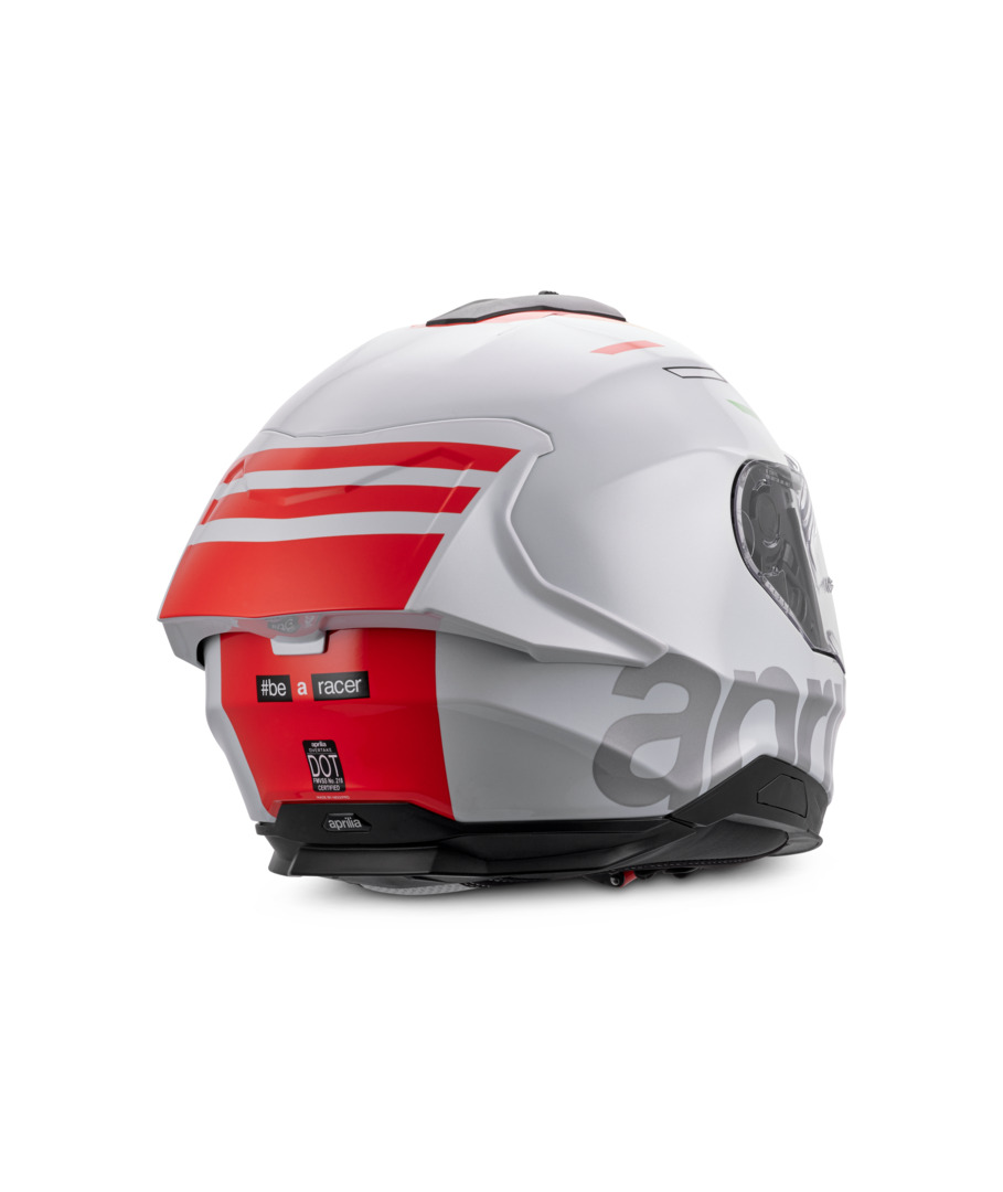Casco integral Aprilia Overtake blanco
