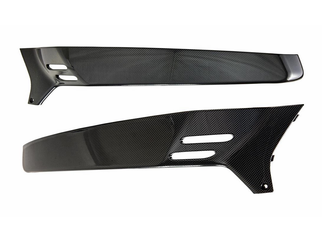 Juego de paneles laterales izquierdo/derecho para Vespa GTS/GTS Super/GTV/GT 60 125-300cc, aspecto de carbono