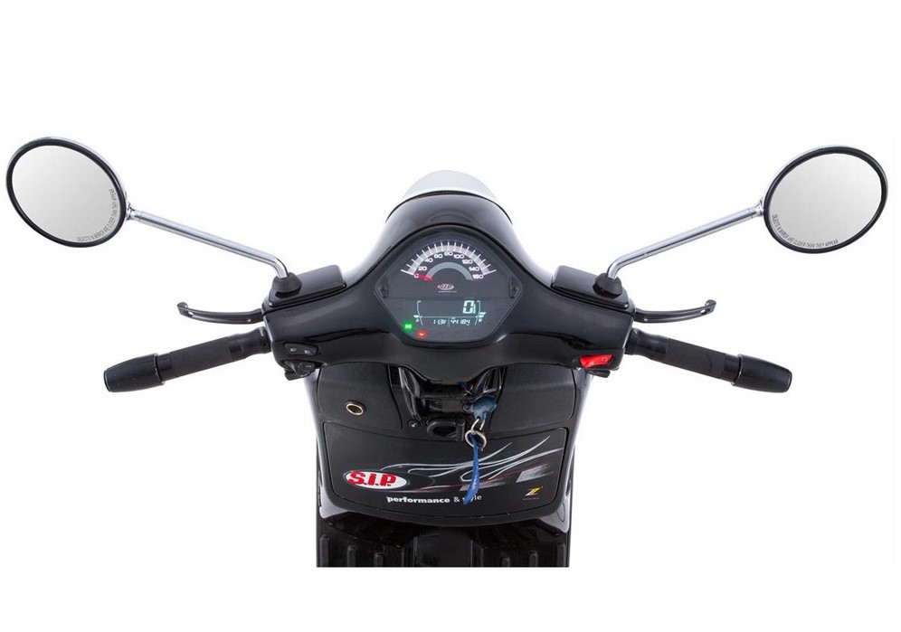 Cuentavueltas/cuentavueltas para Vespa GT/GT L 125/200cc/ GTS 125cc, negro