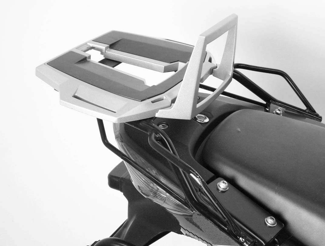 Portamaletas de aluminio negro para Honda CBF 500 (04-08) Hepco & Becker