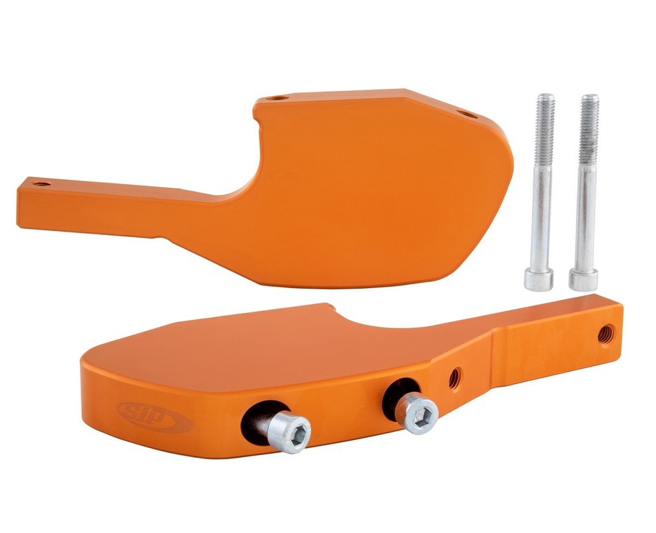 Adaptador de reposapiés para Vespa GTS/GTS Super/GTV/GT 60/GT/GT L 125-300cc, naranja mate