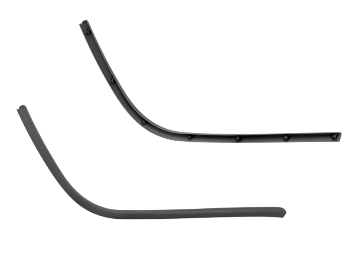 Estribo de tubo mono ranura gris mate para Vespa Primavera/Sprint 50-150ccm