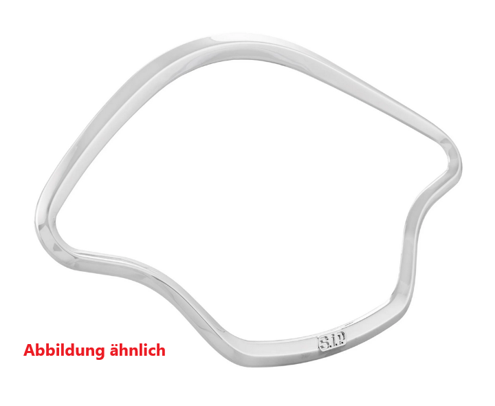 Anillo decorativo velocímetro para Vespa Primavera/Sprint/Elettrica 50-150ccm 2T/4T AC, cromo mate
