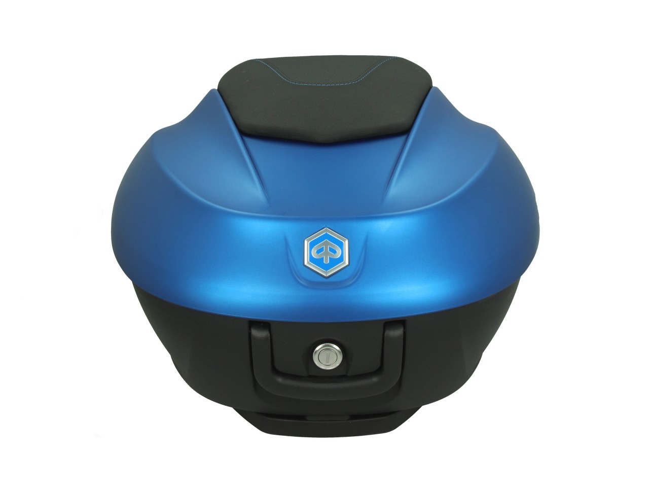 Top Case 36L para Piaggio Beverly HPE 310 / 400 con tapa pintada - azul mate 297/A