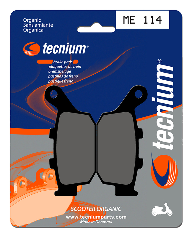 Pastillas de Freno Orgánicas Tecnium Scooter - ME114