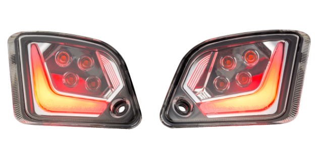 Kit de indicadores delanteros y traseros para Vespa GTS/GTS Super/GTV/GT 60/GT/GT L ('03-'13), transparente