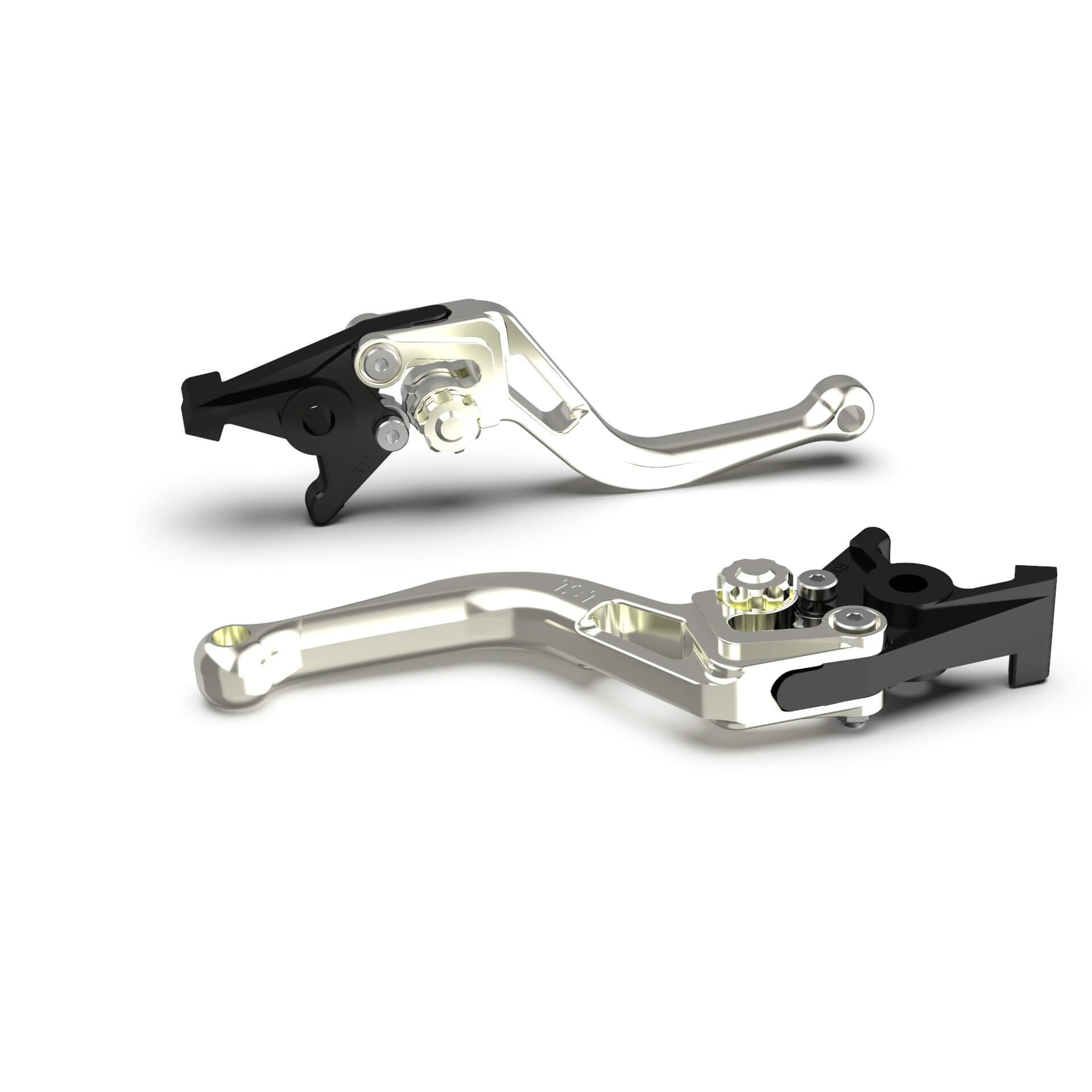 Palanca de embrague LSL BOW L35R plata, corta para BMW, Husqvarna