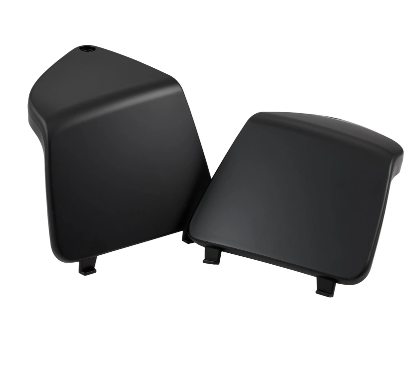 Tapa del maletero izquierda y derecha para Vespa GTS/GTS Super/GTV/GT, negro mate