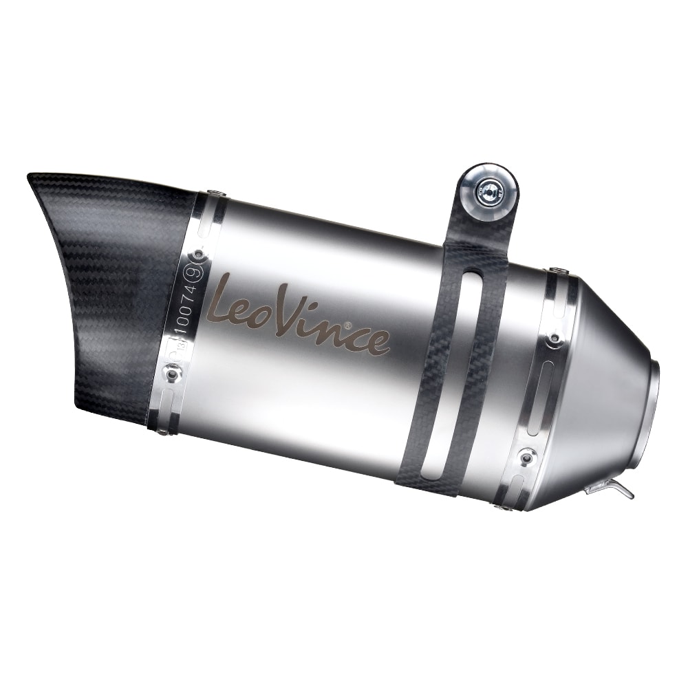 Sistema de escape LeoVince LV Pro, acero inoxidable, slip on para Yamaha MT-03 / YZF-R3