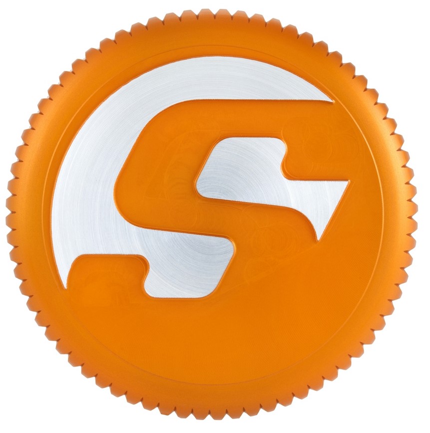 Tapón del depósito para Vespa, naranja mate