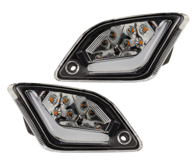 Kit de indicadores delanteros y traseros para Vespa GTS/GTS Super/GTV/GT 60/GT/GT L ('03-'13), transparente
