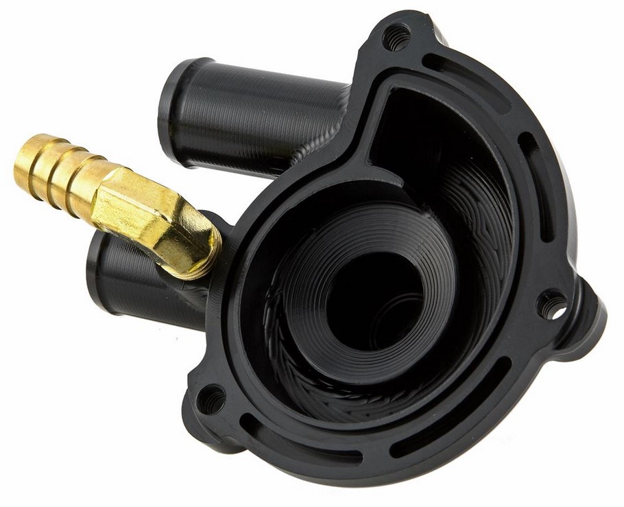 Tapa de la bomba de agua para Vespa GTS/GTS Super/GTV/GT 60/GT/GT L 125-300cc 4T LC, negro