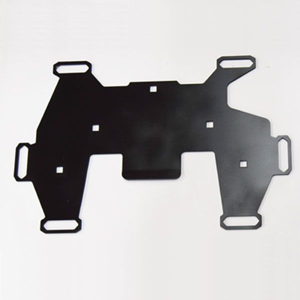 Par de portaequipajes adicionales para BMW F 850 GS, R 1200 GS LC /Rally, R 1250 GS, acero, negro