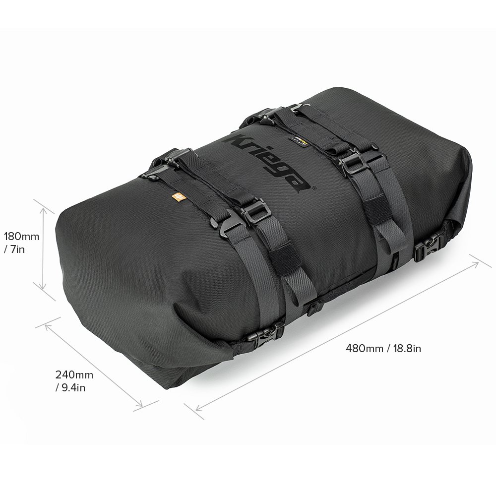 Kriega Rollpack 20 litros - lima / amarillo