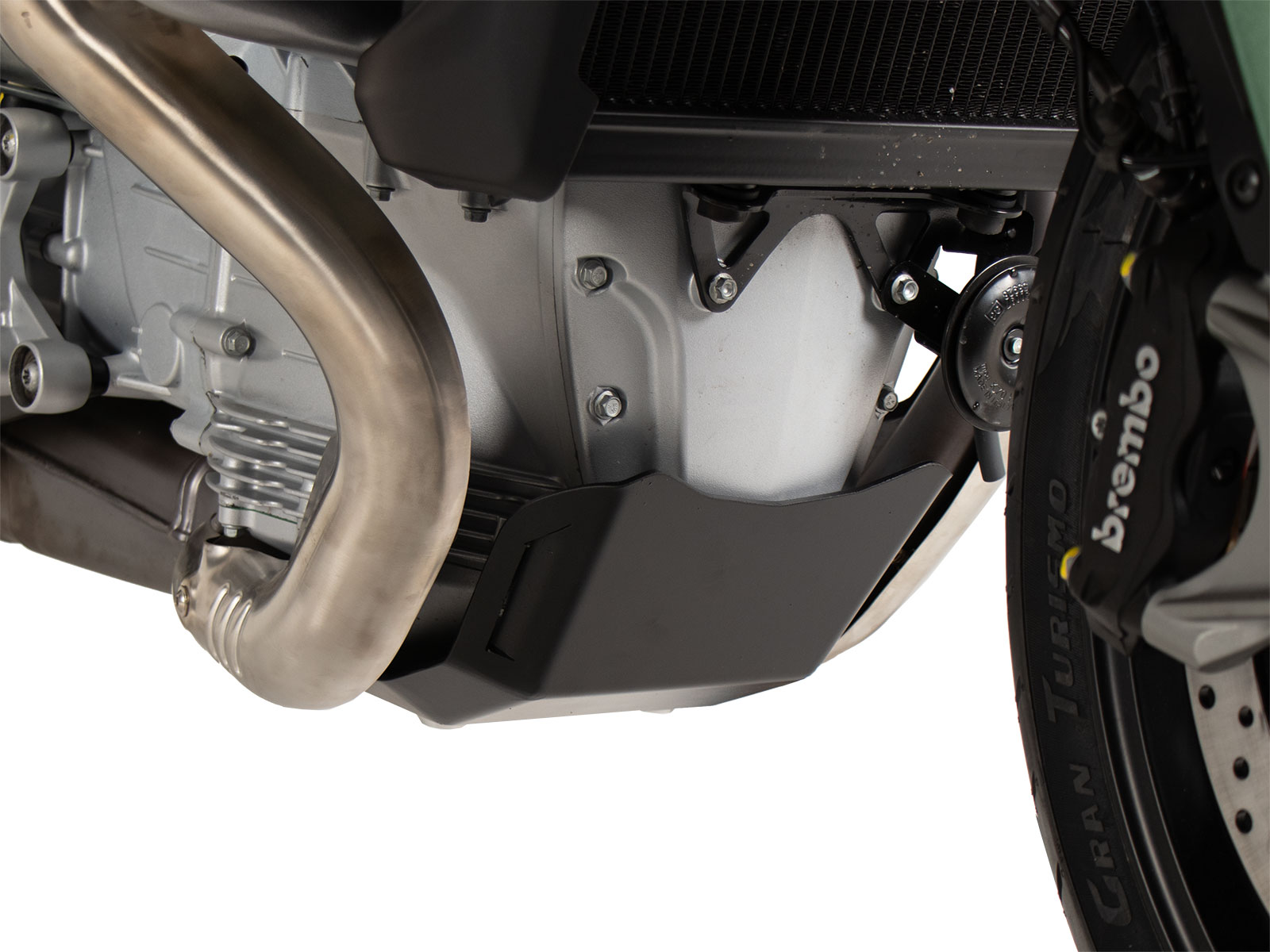Spoiler de proa negro para Moto Guzzi V100 Mandello Hepco & Becker