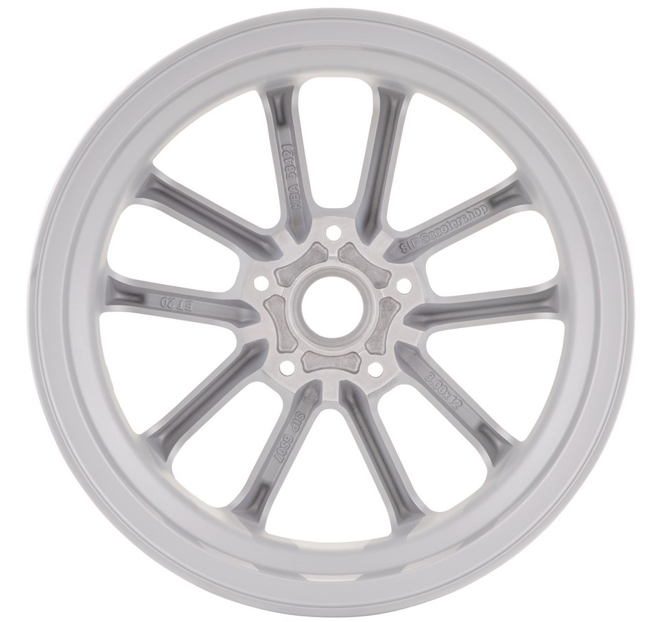 Llanta delantera/trasera 12" para Vespa GTS/GTS Super/GTV/GT 60/GT/GT L 125-300ccm, plata