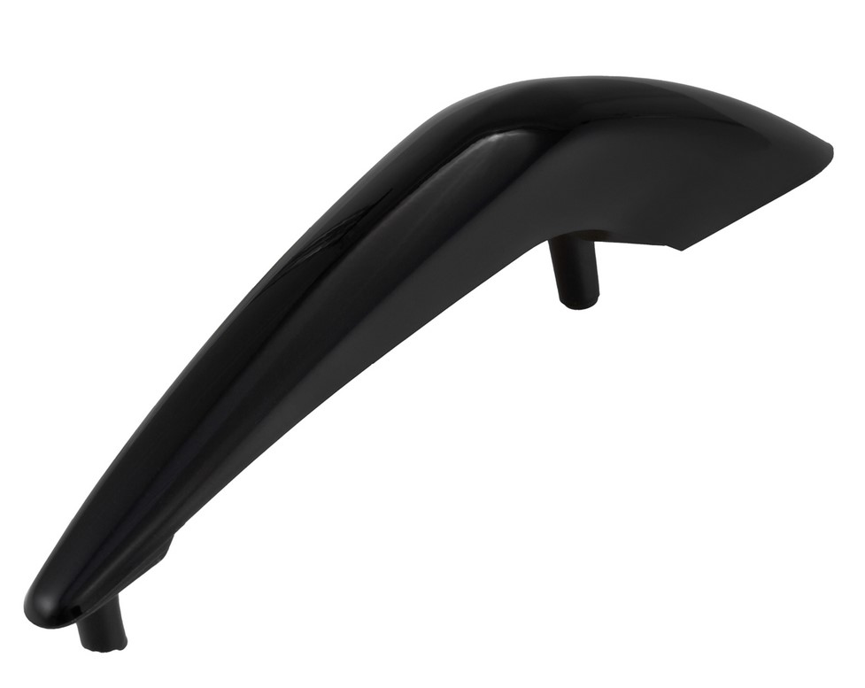 Parte superior de la boquilla del guardabarros para Vespa GTS/GTS Super HPE 125/300 ('19-), negro brillante