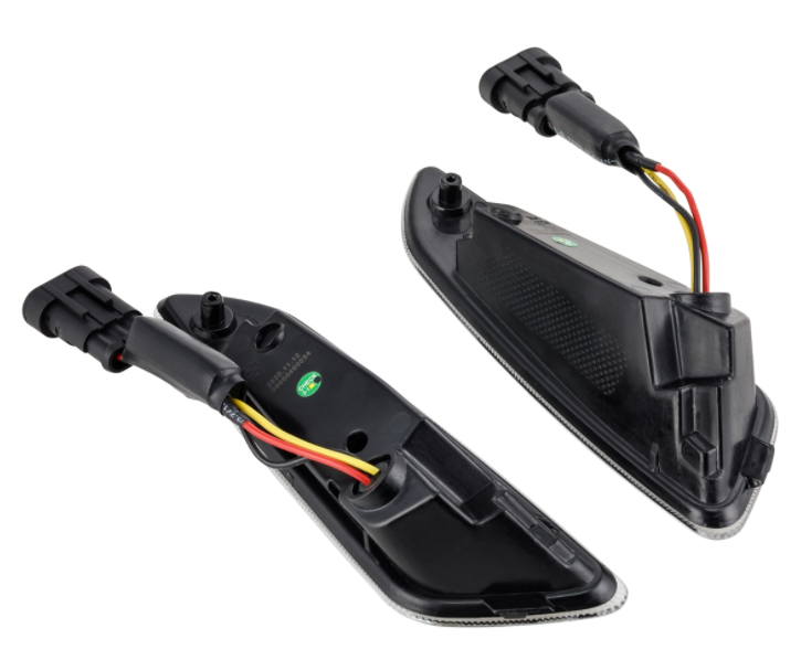 Kit de indicador delantero izquierdo/derecho para Vespa Primavera/Sprint 50cc 2T/4T, transparente