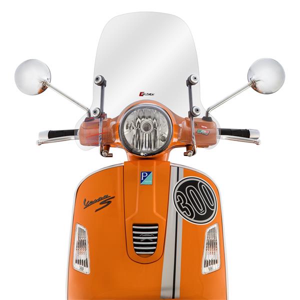 Parabrisas transparente FACO para Vespa GTS/GTS Super/GT/GT L 125-300ccm