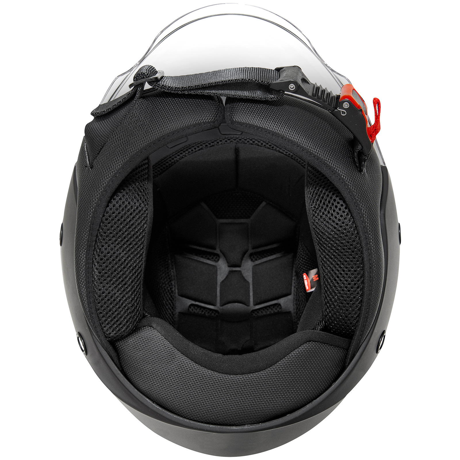 Casco Germot GM 650, negro mate