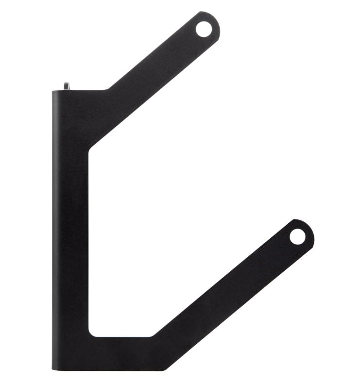 Soporte de matrícula lateral para Vespa GTS/GTS Super/GTV/GT, negro mate