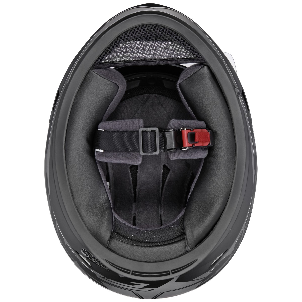 Casco integral Germot GM 306, negro mate/gris