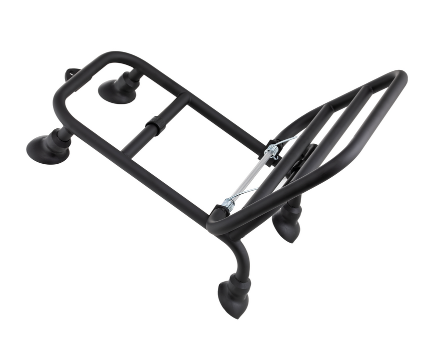 Portaequipajes delantero para Vespa GTS /GTS Super HPE /GTV 125/300 ('19-), plegable, negro mate
