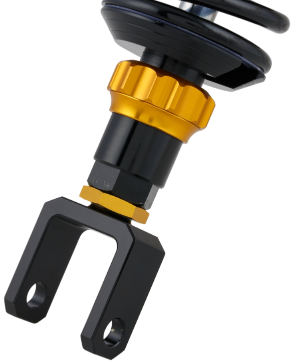 Amortiguador "Black Edition", trasero para Vespa Primavera/Sprint 50cc 2T/4T, negro