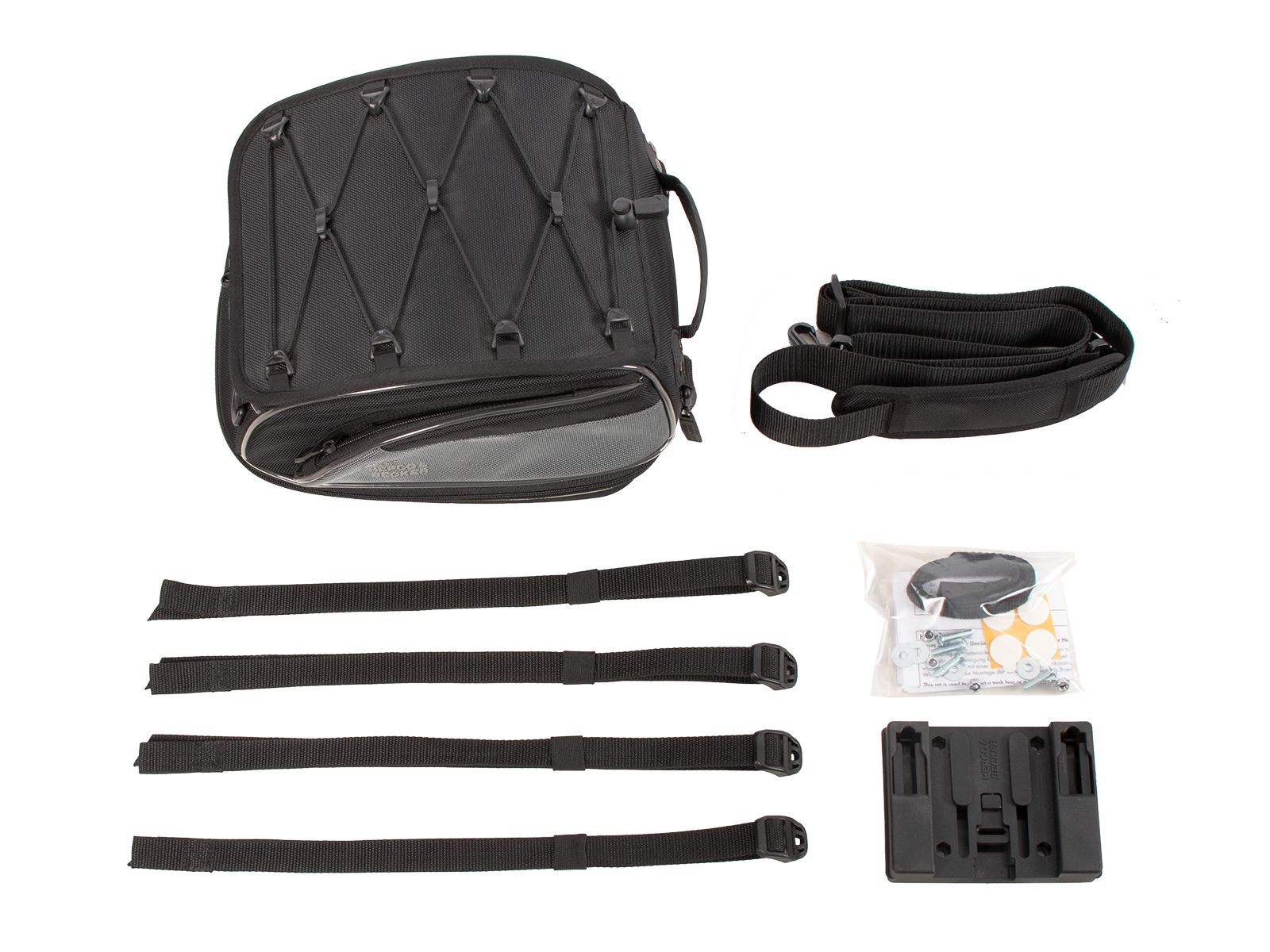 Juego de bolsas traseras Minirack Street para BMW R 1250 GS (18-23) Hepco & Becker