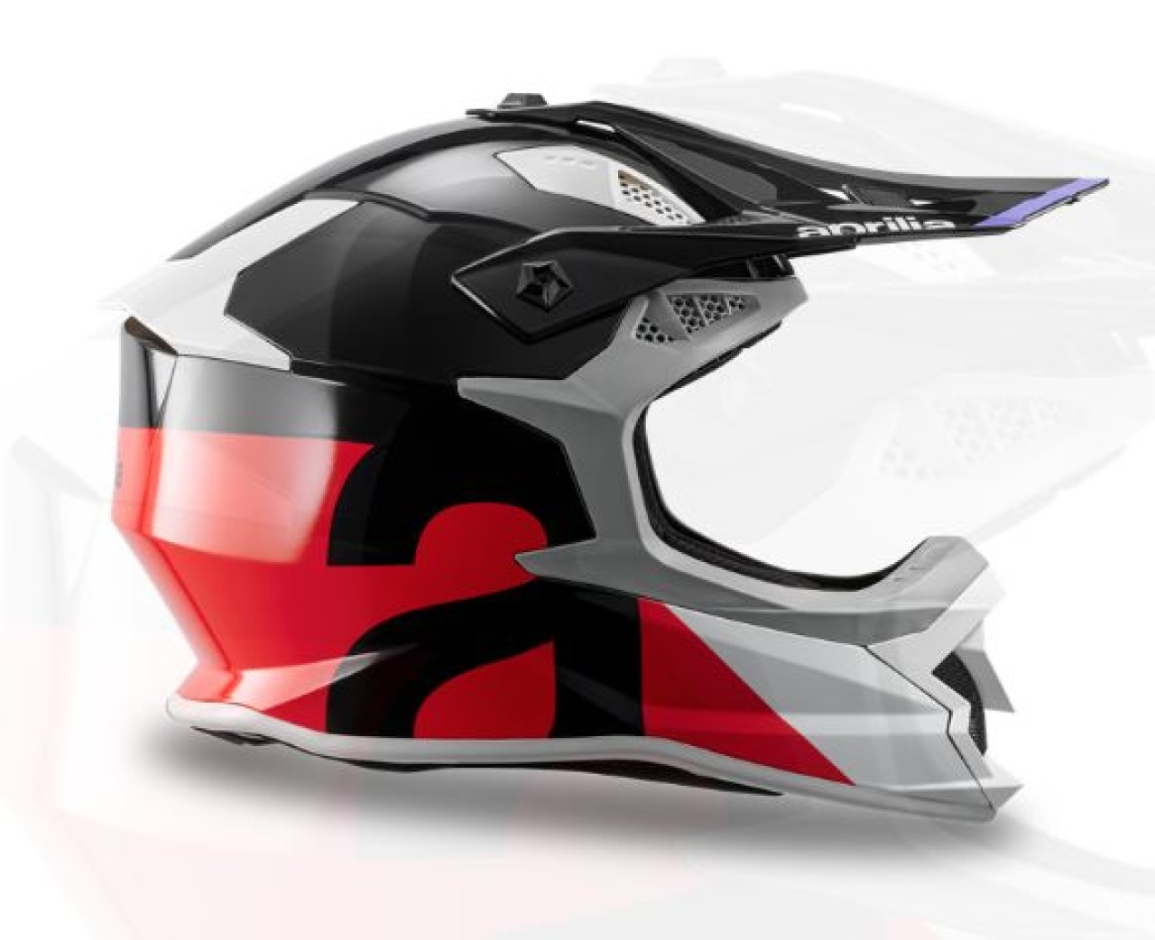 Casco Aprilia Off Road Wheelie