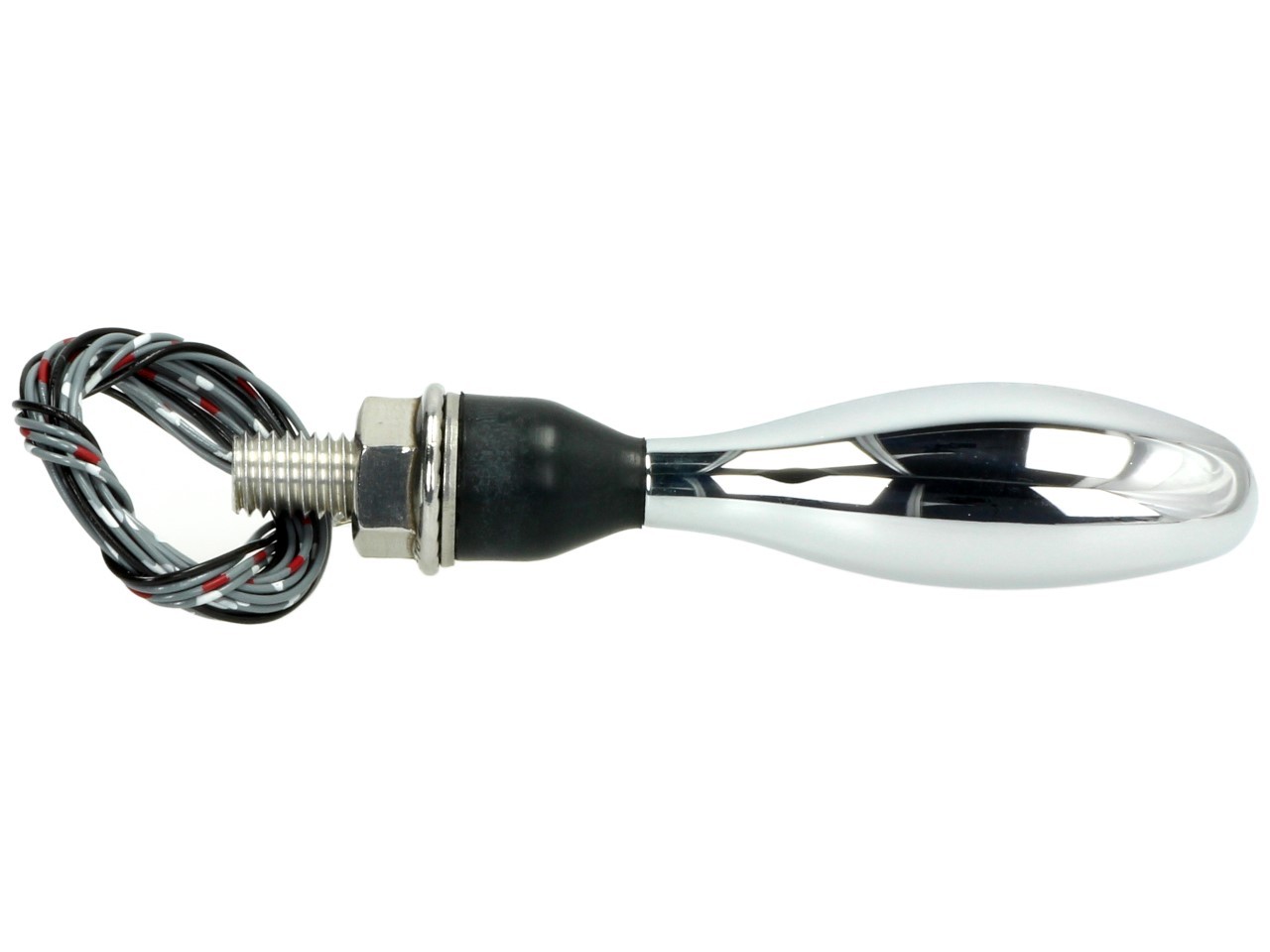 Indicador Kellermann, luz trasera y de freno, Micro 1000 DF, acero, LED, HL/HR, 12 V, cromo brillante
