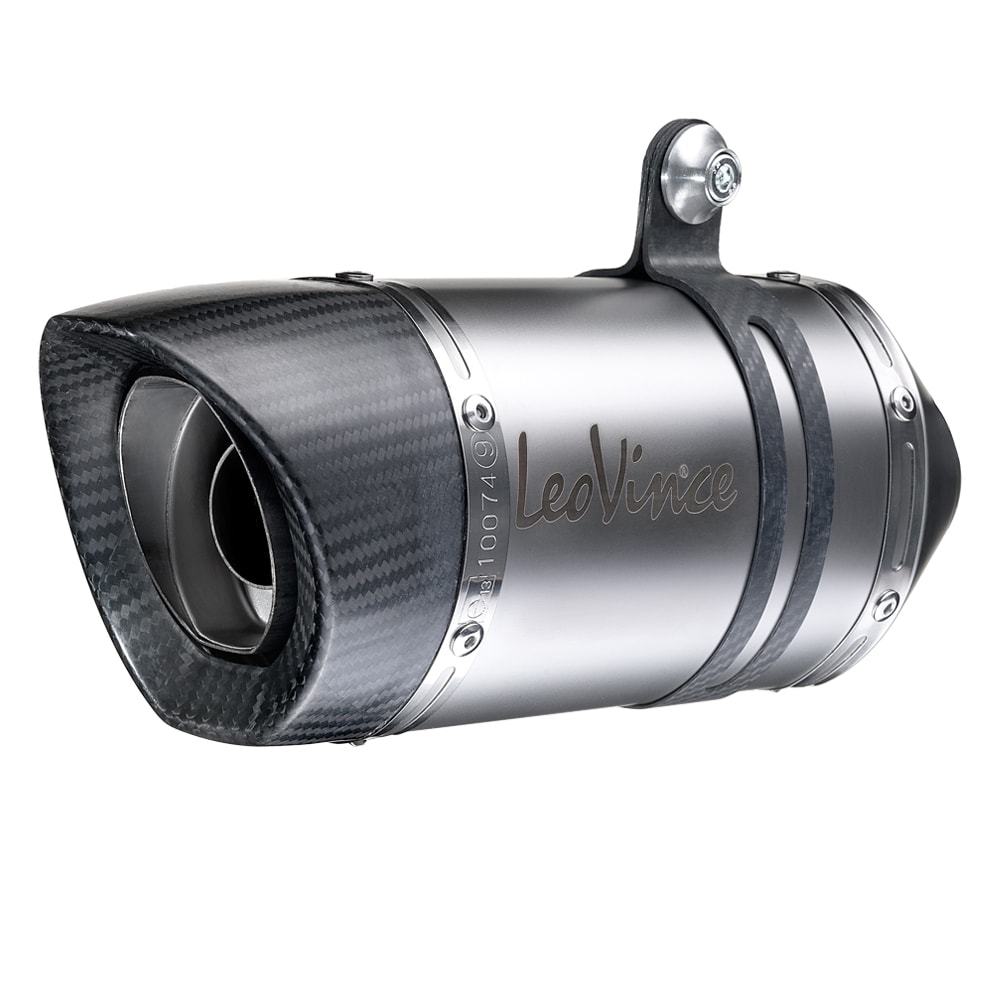 Sistema de escape LeoVince LV Pro, acero inoxidable, slip on para Yamaha MT-03 / YZF-R3