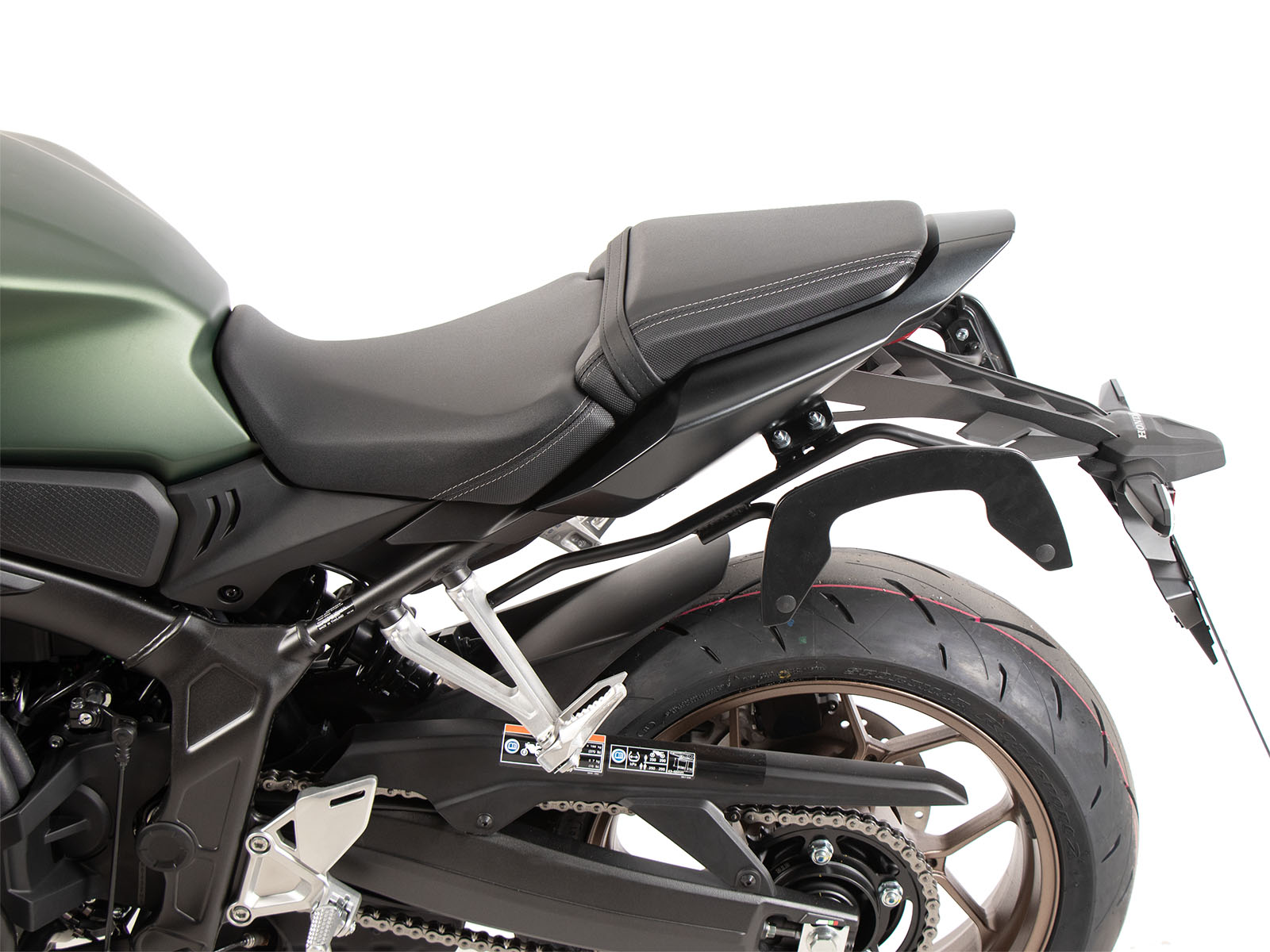 Soporte lateral C-Bow negro para Honda CB 650 R / E-Clutch (24-) Hepco & Becker