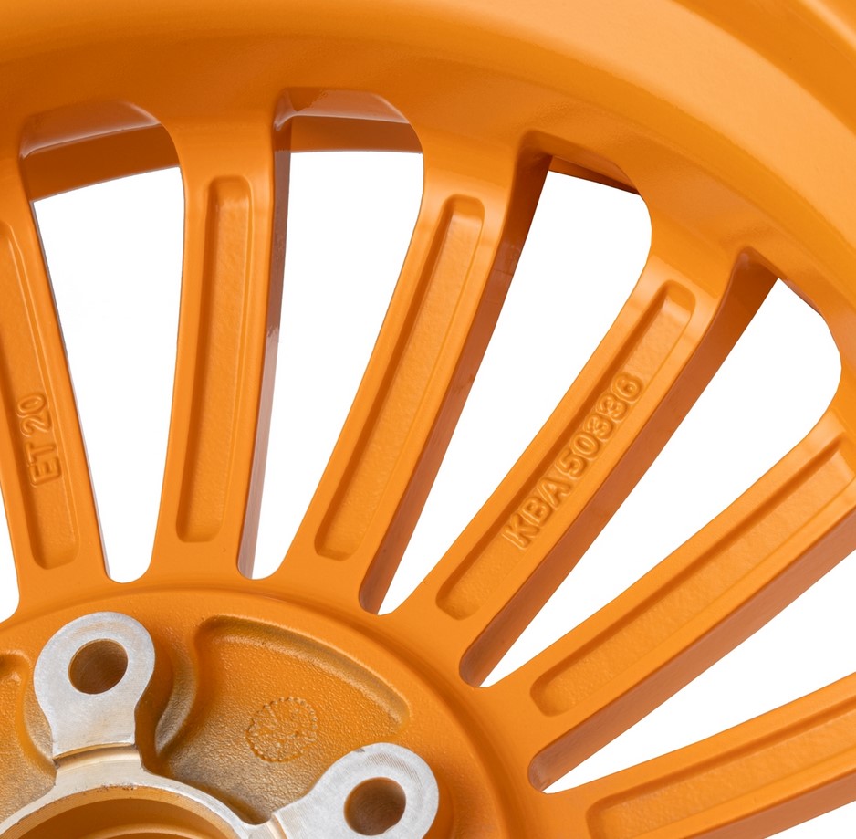 Llanta delantera/trasera para Vespa GTS/GTS Super/GTV/GT 60/GT/GT L 125-300cc, naranja