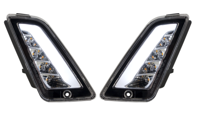 Kit de indicadores delanteros y traseros para Vespa GTS/GTS Super/GTV 125-300cc ('14-), transparente