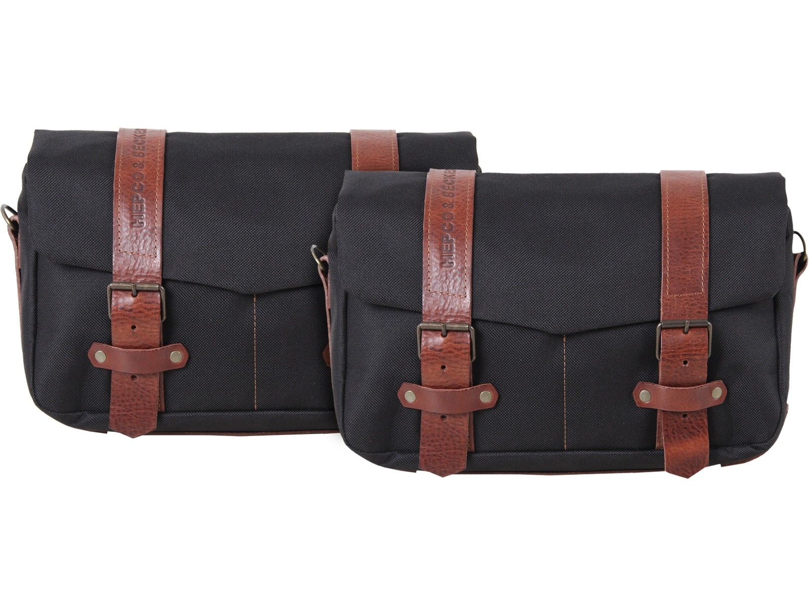 Juego de bolsas de mensajero LEGACY M/M negro para transportín C-Bow Hepco & Becker