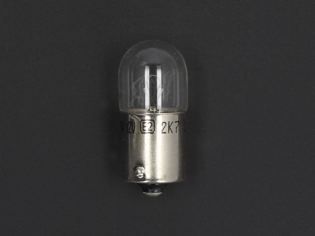 Bombilla anular, lámpara incandescente, 12 V, 10 W, BA15s
