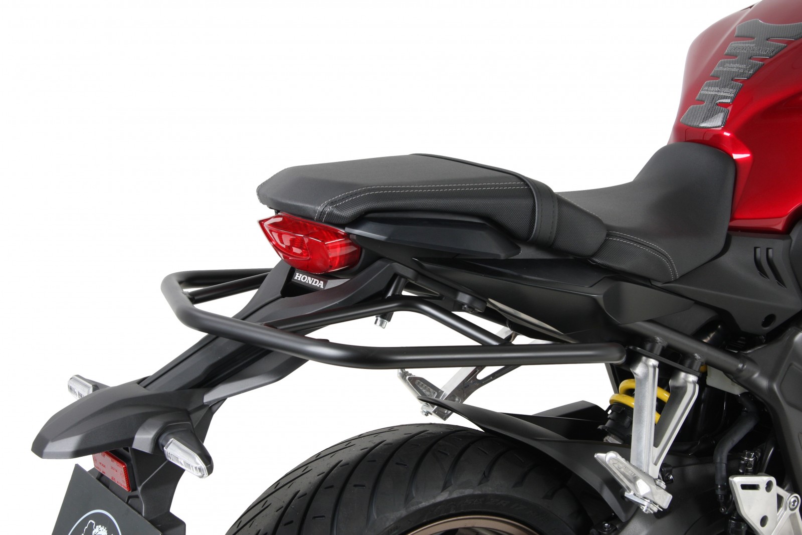 Barra de protección trasera negra para Honda CB 650 R (19-20) Hepco & Becker