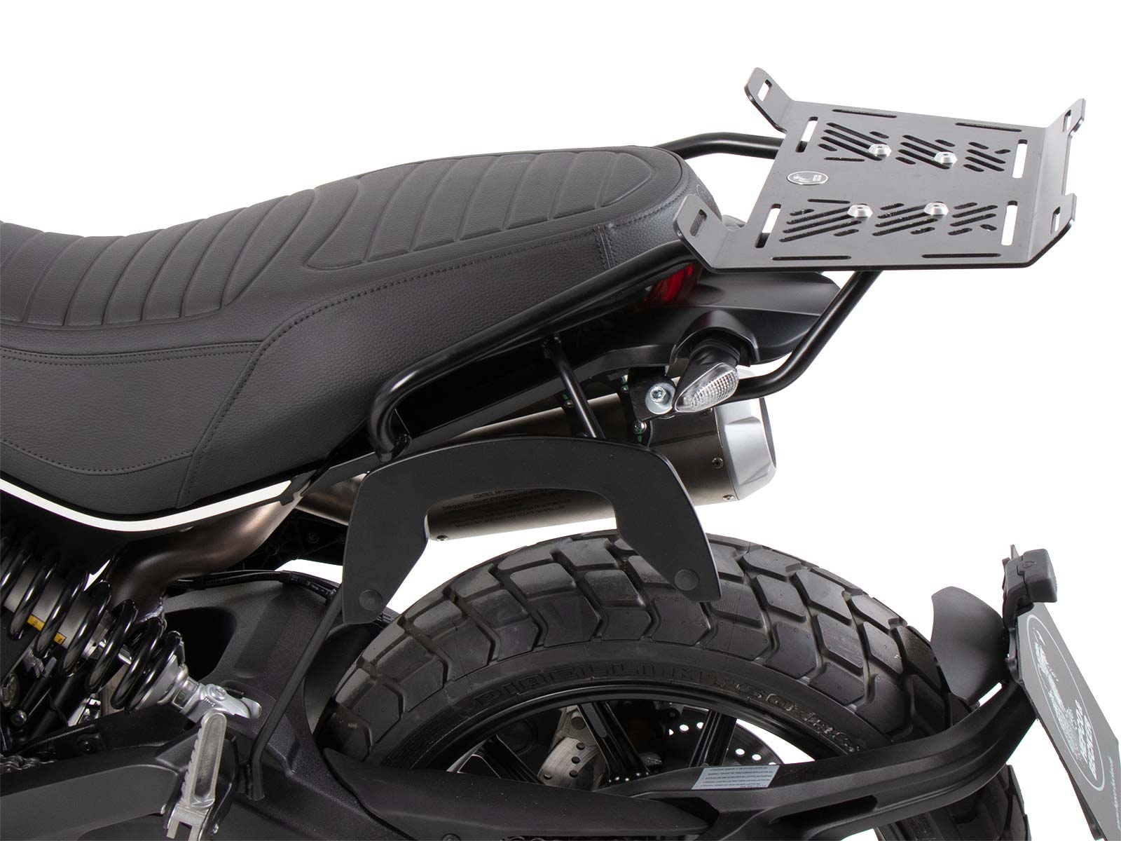 Extensión portaequipajes negro para Ducati Scrambler 1100 Dark Pro /Pro /Sport Pro (21-24)