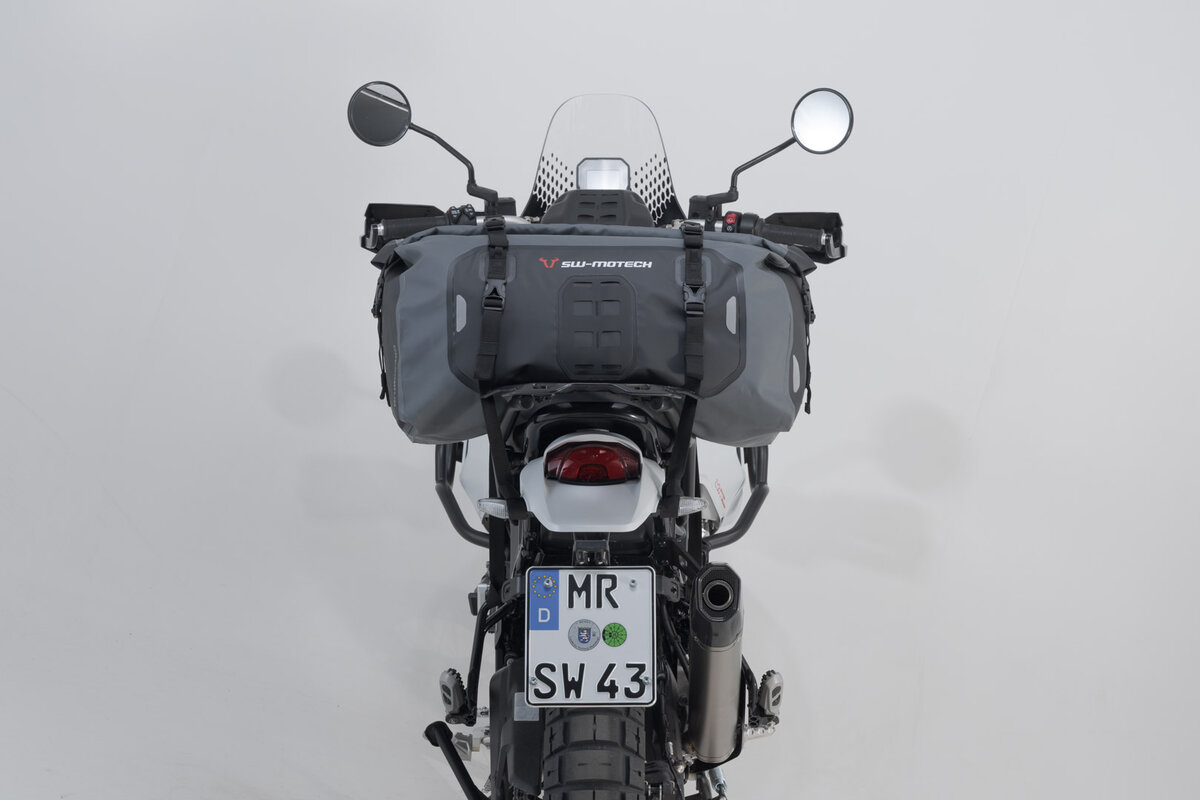 SW-Motech Bolsa trasera Drybag 350 para Ducati Multistrada 1200 /S /Enduro, negro / gris - SW Motech