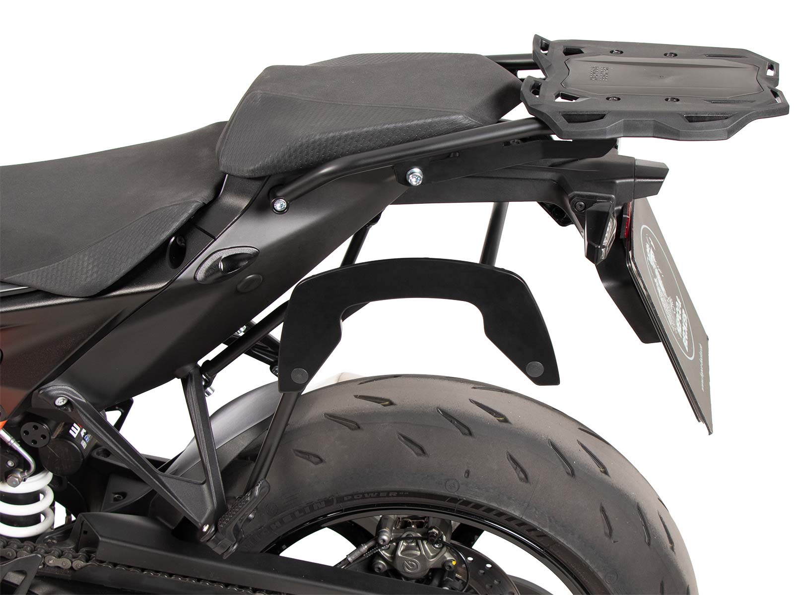 Soporte trasero Smartrack negro para KTM 1390 Super Duke R / EVO (24-) Hepco & Becker