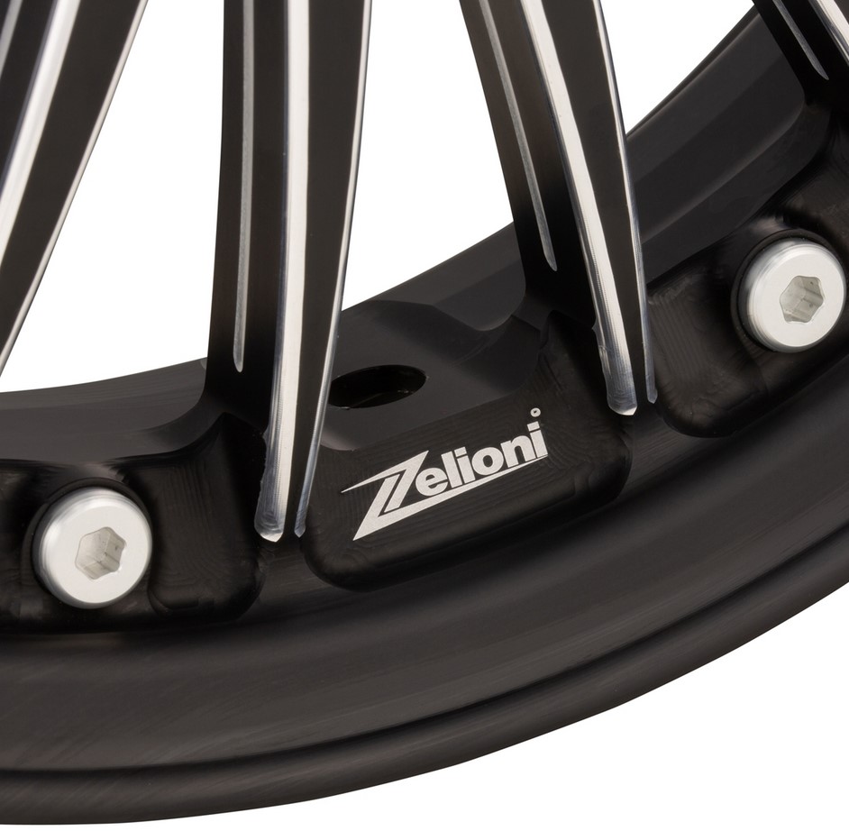 Llanta Sport Classic delantera/trasera para Vespa GTS/GTS Super/GTV/GT/946 125-300ccm, negro mate